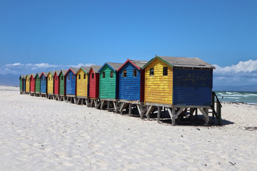 Muizenberg Rainbow Beach Huts