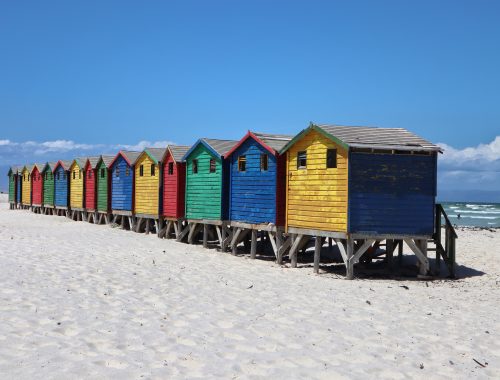 Muizenberg Rainbow Beach Huts