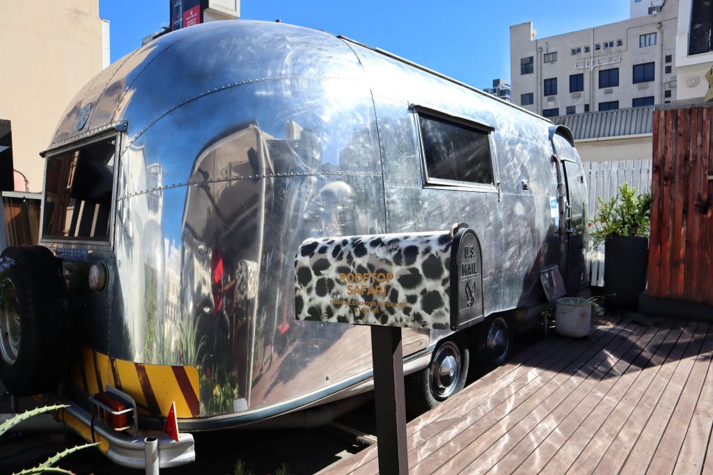 Grand Daddy Hotel Rooftop Airstream Trailers