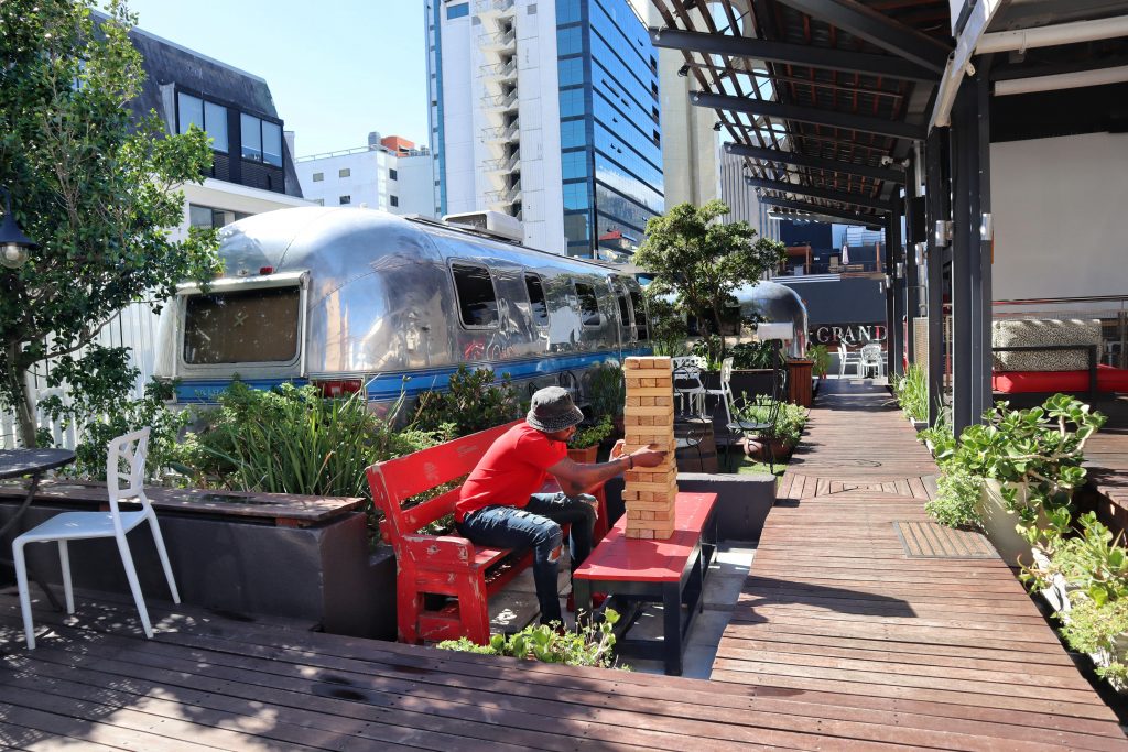 Grand Daddy Hotel Rooftop Airstream Trailers