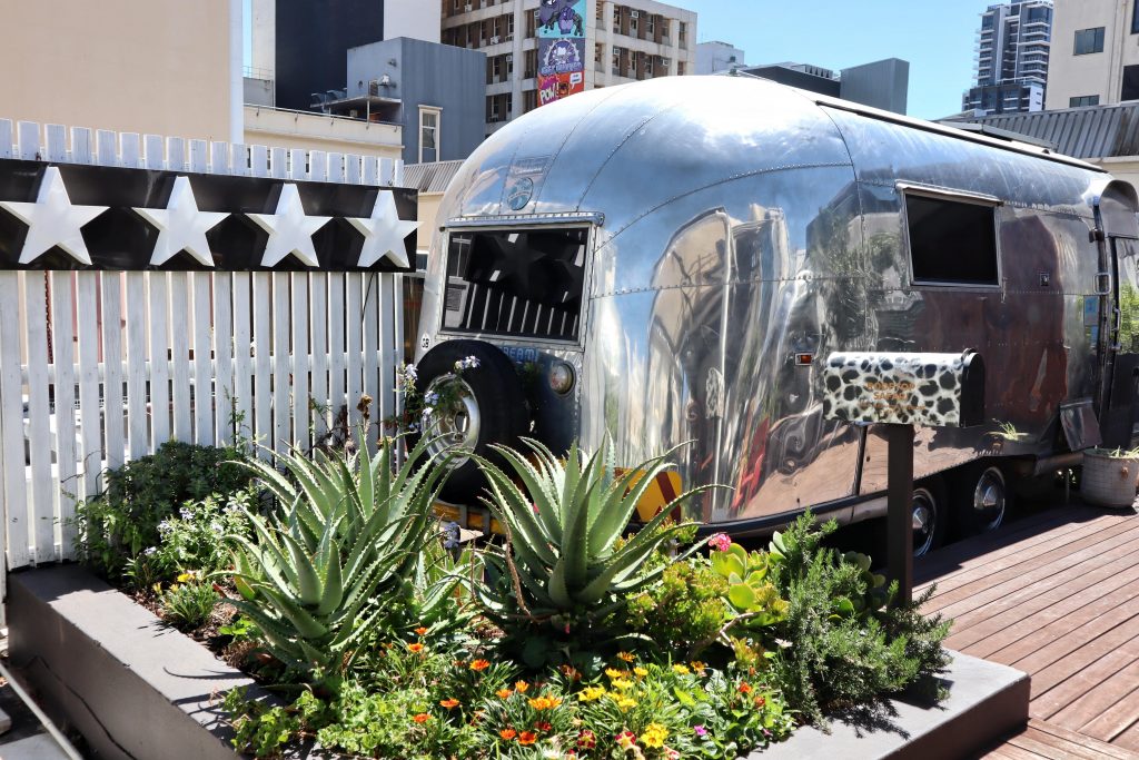 Grand Daddy Hotel Rooftop Airstream Trailers