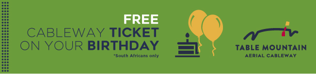 Free cableway ride on your birthday